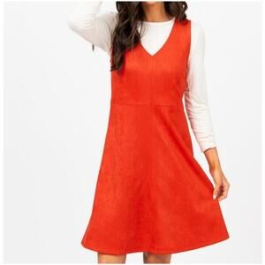 Agnes & Dora Red Jumper Dress  Size L